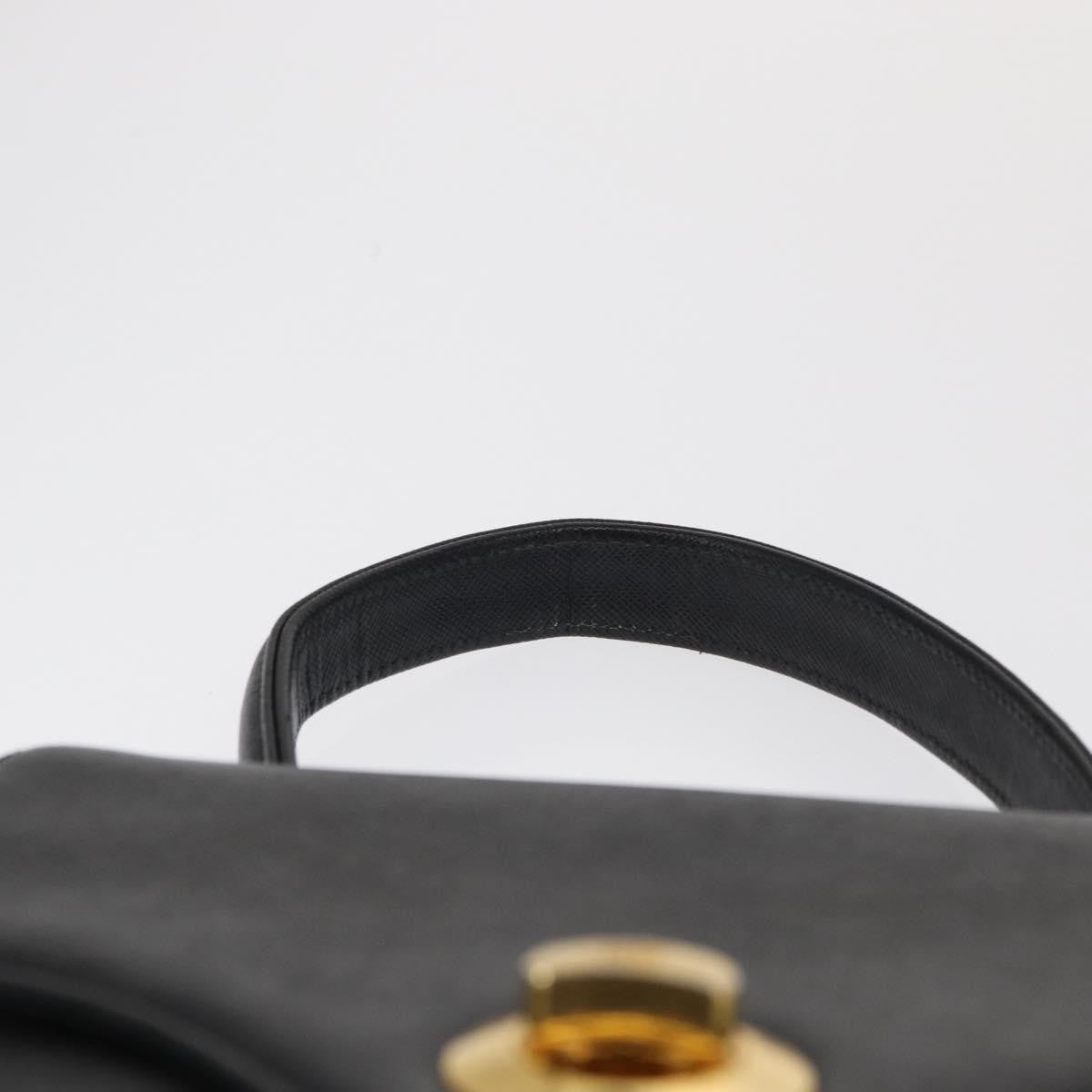 Givenchy Vintage Handbag Leather, BLACK, LEATHER, Handbag