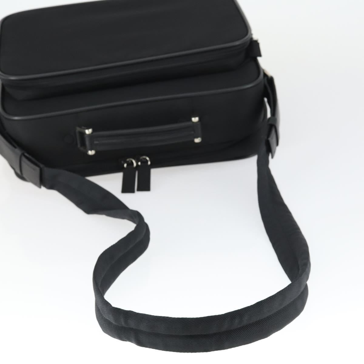 Prada Convertible Front Pocket Briefcase Tessuto with Saffiano Leather, Black, Nylon, Briefcase