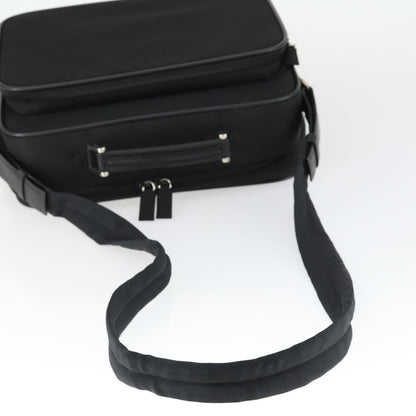 Prada Convertible Front Pocket Briefcase Tessuto with Saffiano Leather, Black, Nylon, Briefcase