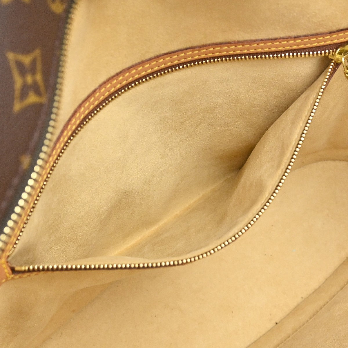 Louis Vuitton Babylone Handbag Monogram Canvas, Brown, Canvas, Tote Bag