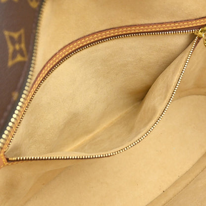 Louis Vuitton Babylone Handbag Monogram Canvas, Brown, Canvas, Tote Bag
