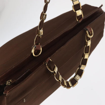 Salvatore Ferragamo Vala tote Canvas, BROWN, CANVAS, Tote bag