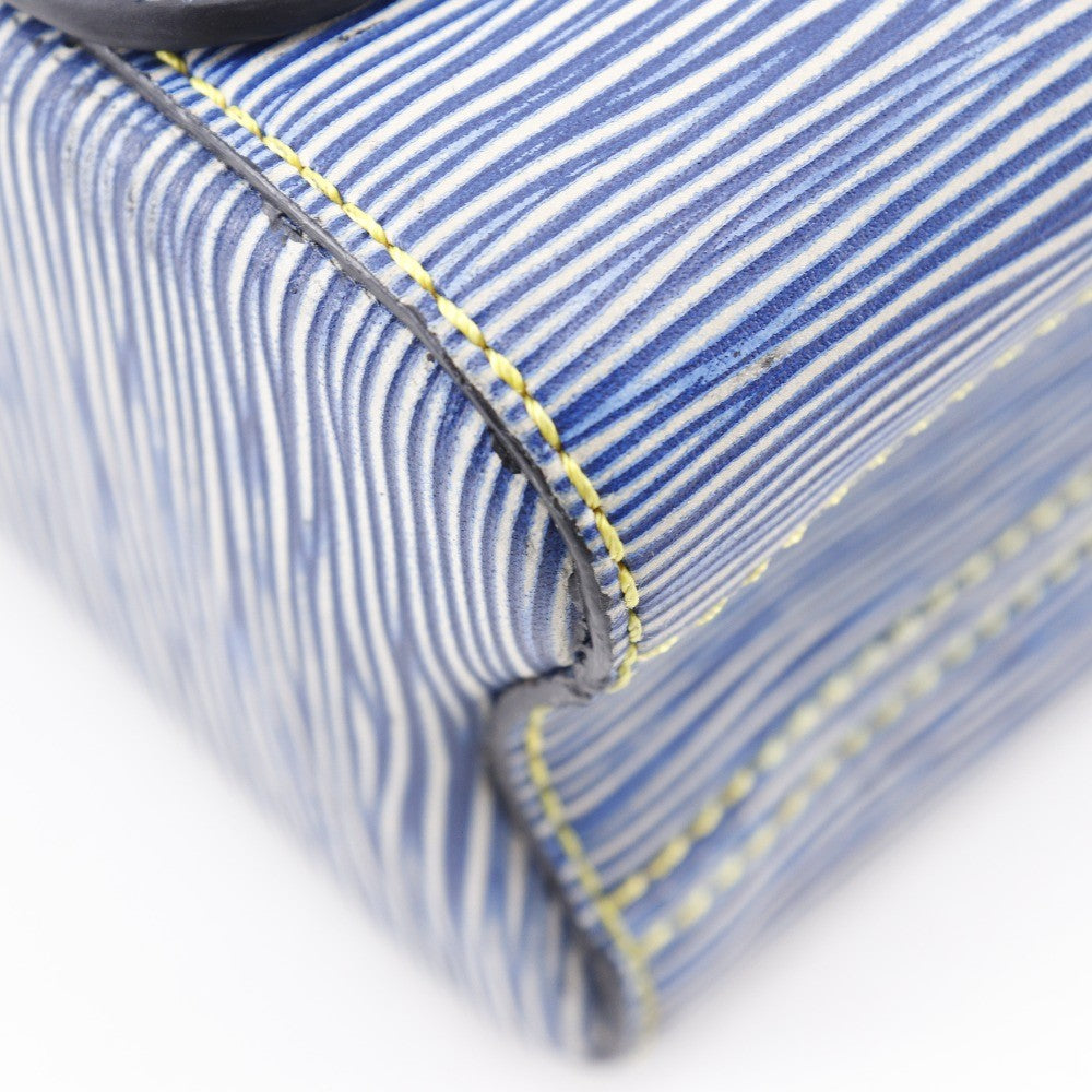 Louis Vuitton Twist Handbag Epi Leather, BLUE, LEATHER, Shoulder bag