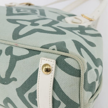 Louis Vuitton Tahitienne Cabas Canvas, GREEN, CANVAS, Tote bag