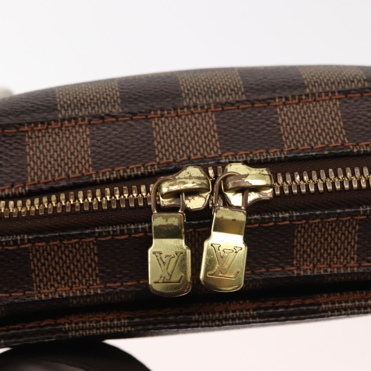 Louis Vuitton Geronimos Waist Bag Damier, BROWN, CANVAS, Shoulder bag