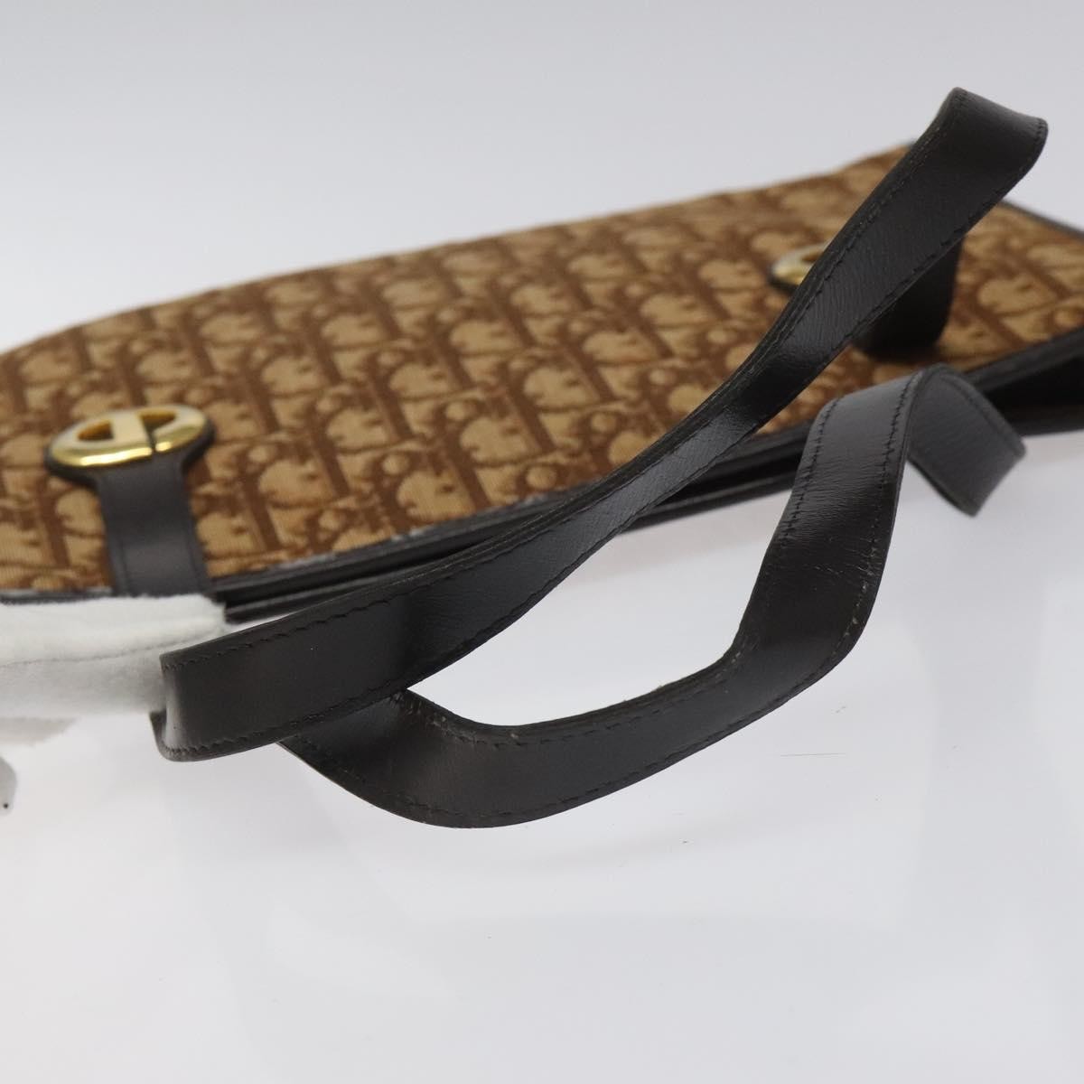 Christian Dior Trotter Canvas, BROWN, CANVAS, Tote bag