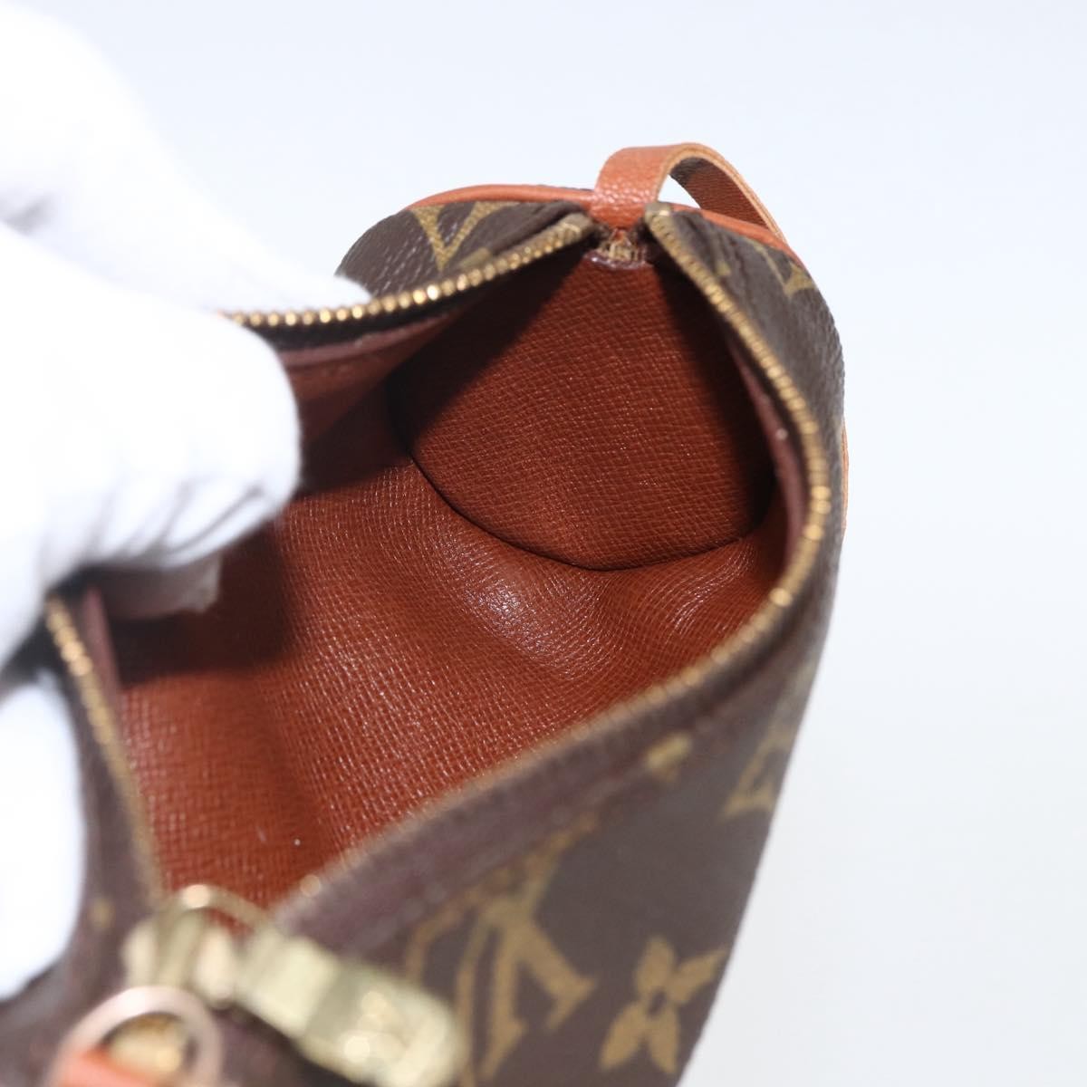 Louis Vuitton Papillon Pochette Monogram Canvas, BROWN, CANVAS, Clutche & pouche