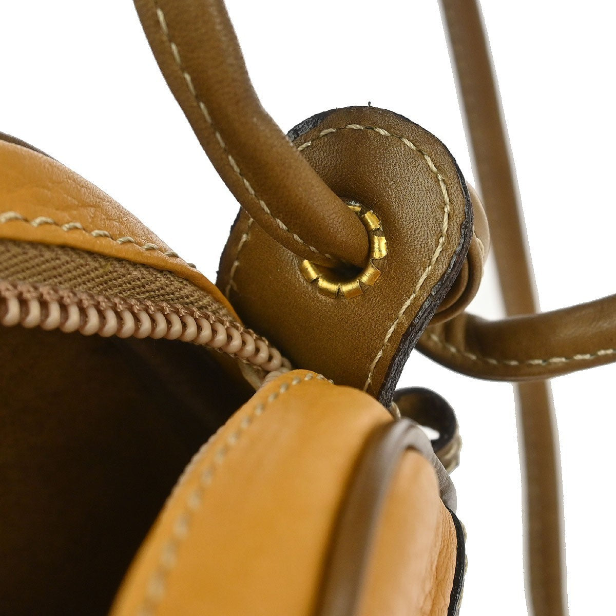 Loewe Vintage Shoulder Bag Leather, BROWN, LEATHER, Shoulder bag