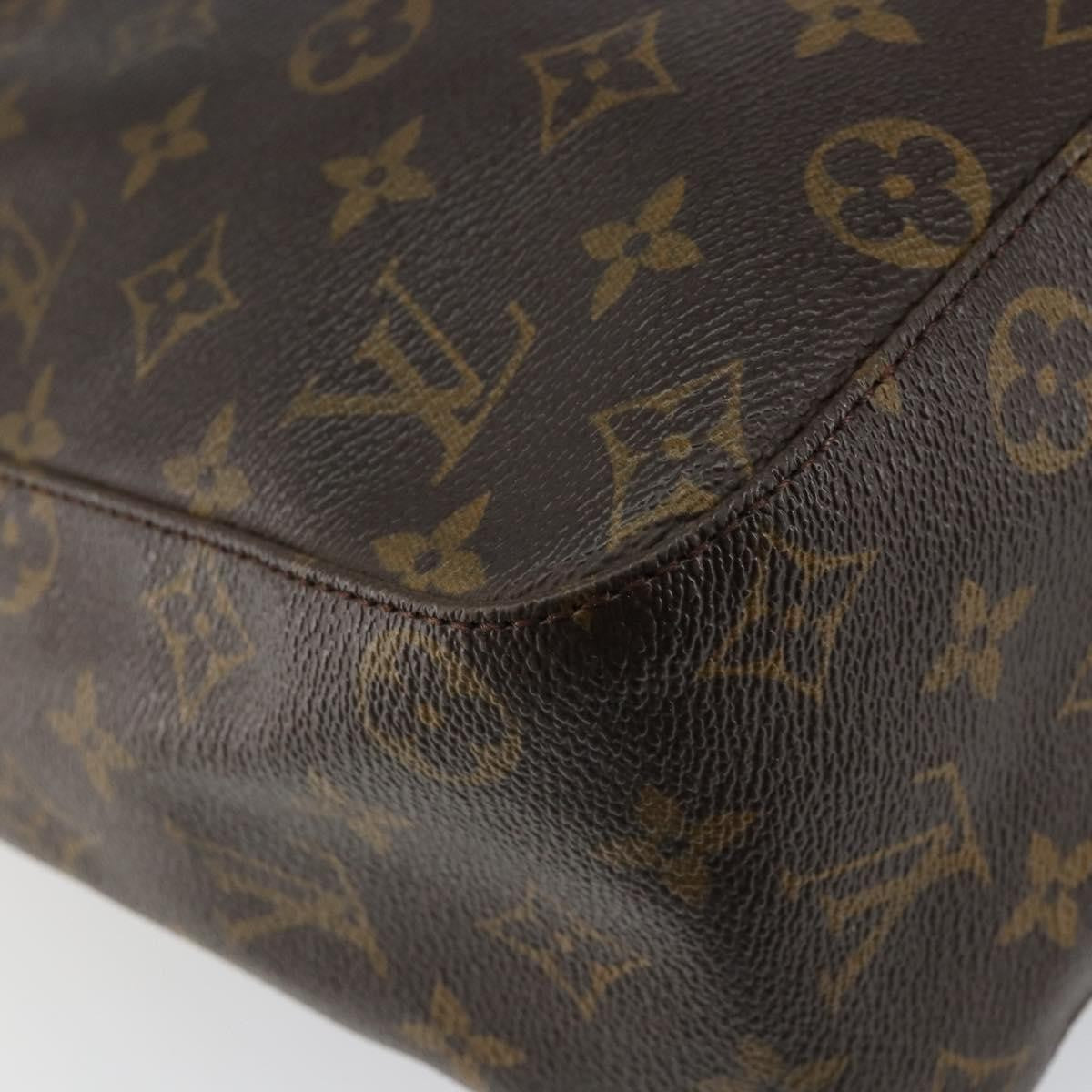 Louis Vuitton Looping Handbag Monogram Canvas, BROWN, CANVAS, Shoulder bag