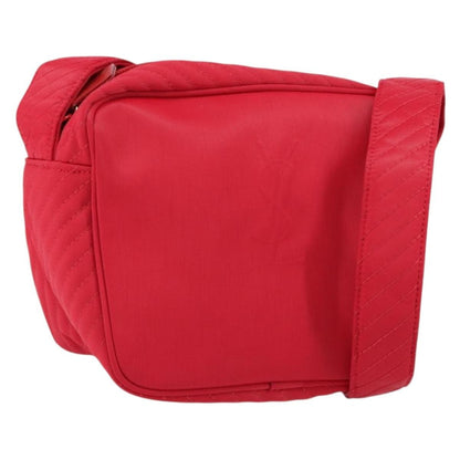 Saint Laurent Vintage Shoulder Bag Nylon, RED, NYLON, Shoulder bag