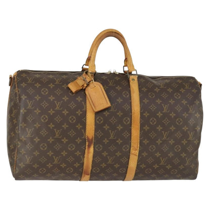 Louis Vuitton Keepall Bag Monogram Canvas, Brown, Canvas, Travel Bag