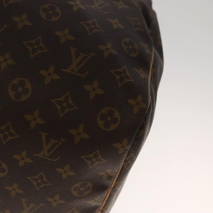 Louis Vuitton Keepall Bag Monogram Canvas, BROWN, CANVAS, Travel bag