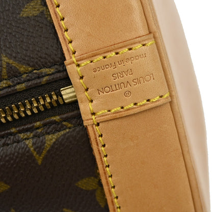 Louis Vuitton Alma Handbag Monogram Canvas, BROWN, CANVAS, Handbag