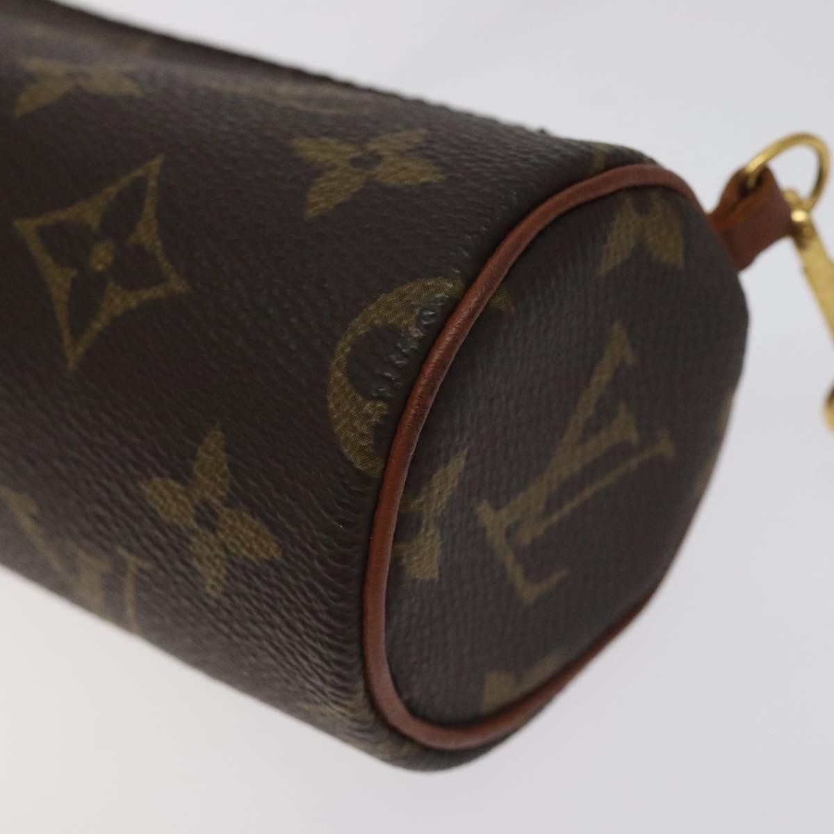 Louis Vuitton Papillon Pochette Monogram Canvas, BROWN, CANVAS, Handbag