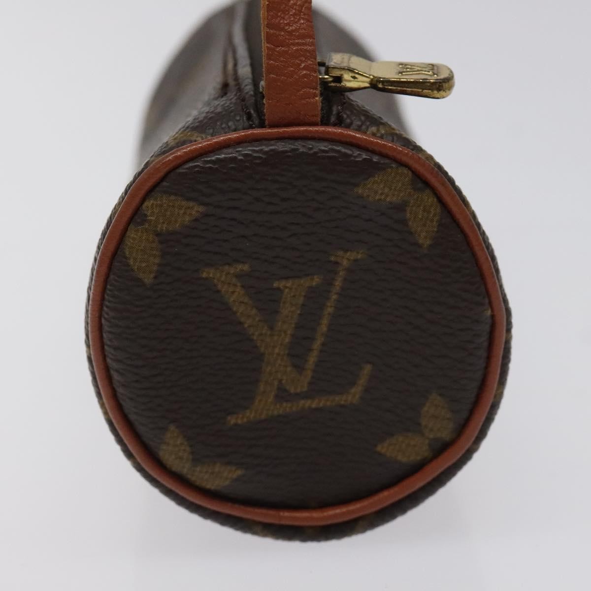 Louis Vuitton Papillon Pochette Monogram Canvas, BROWN, CANVAS, Handbag