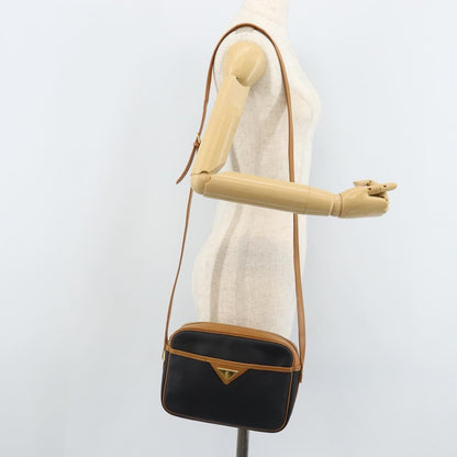 Saint Laurent Vintage Shoulder Bag Canvas, Navy, Canvas, Shoulder Bag