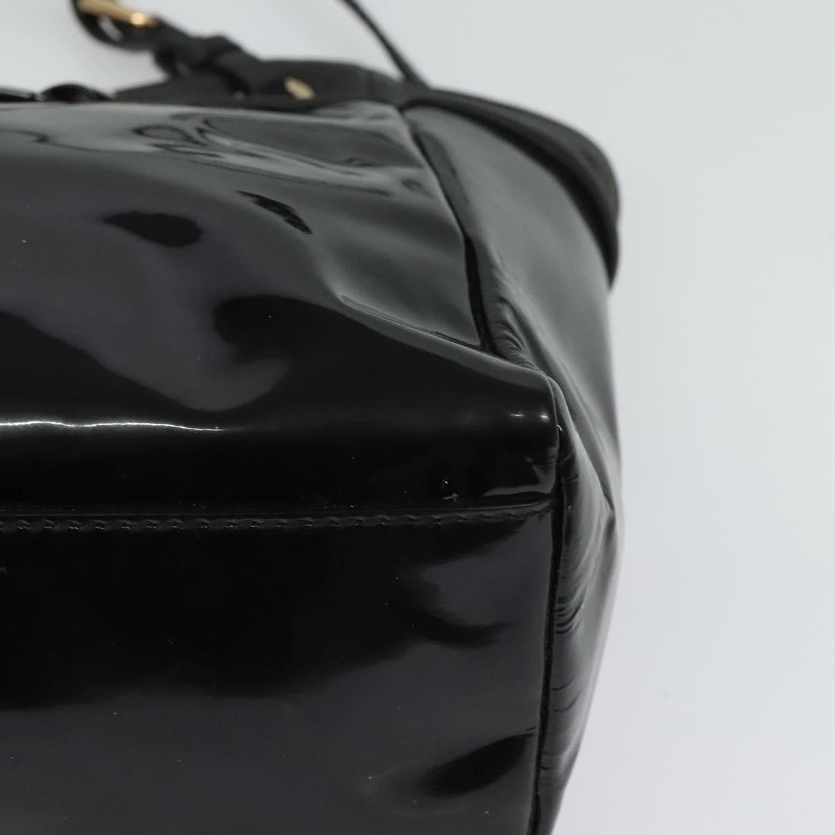 Salvatore Ferragamo Vala Handbag Patent leather, BLACK, PATENT_LEATHER, Handbag