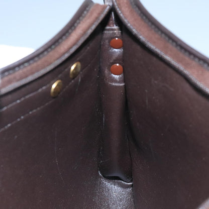 Christian Dior Vintage Trotter Shoulder Bag Canvas, BROWN, CANVAS, Shoulder bag