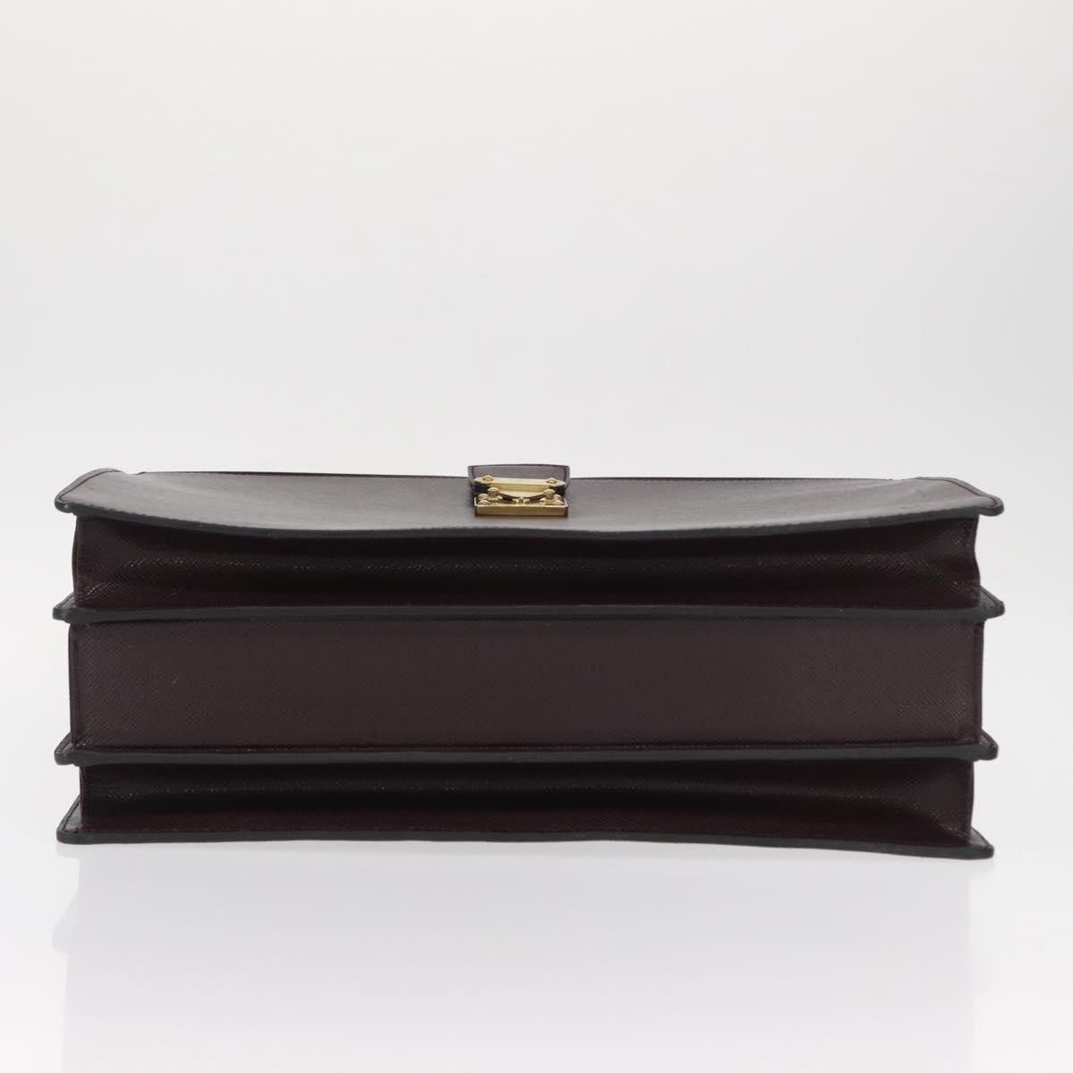 Louis Vuitton Pilot Briefcase Taiga Leather, BROWN, LEATHER, Briefcase
