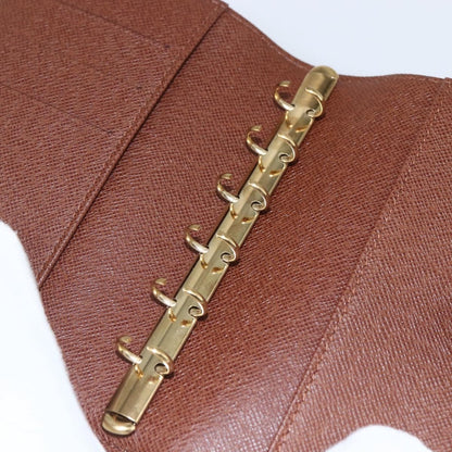 Louis Vuitton Agenda Cover Monogram Panda, Brown, Canvas, Wallet