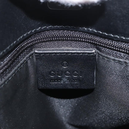 Gucci Double Pocket Tote GG Canvas, BLACK, CANVAS, Handbag