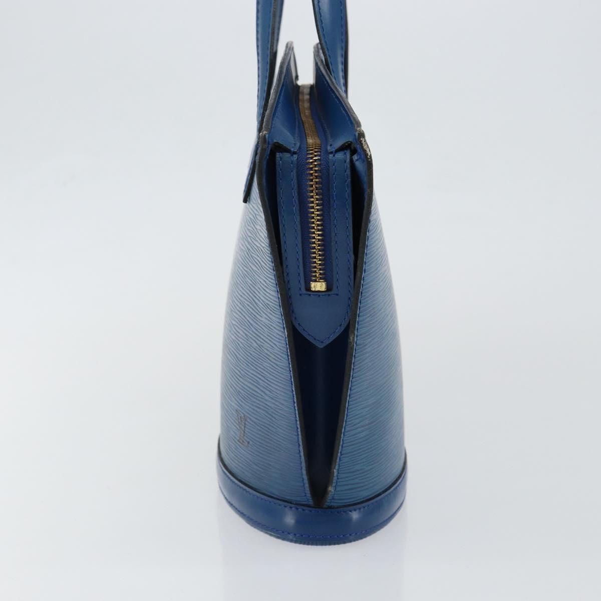 Louis Vuitton Saint Jacques Handbag Epi Leather, BLUE, LEATHER, Handbag