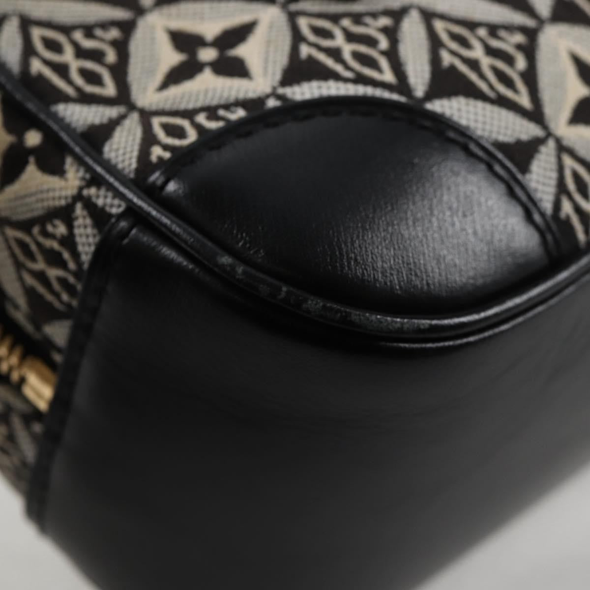 Louis Vuitton Deauville Handbag Limited Edition Since 1854 Monogram Jacquard, BLACK, CANVAS, Shoulder bag