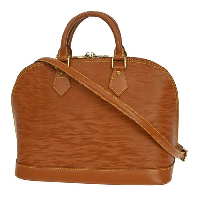 Louis Vuitton Vintage Alma Handbag Epi Leather, Brown, Leather, Handbag