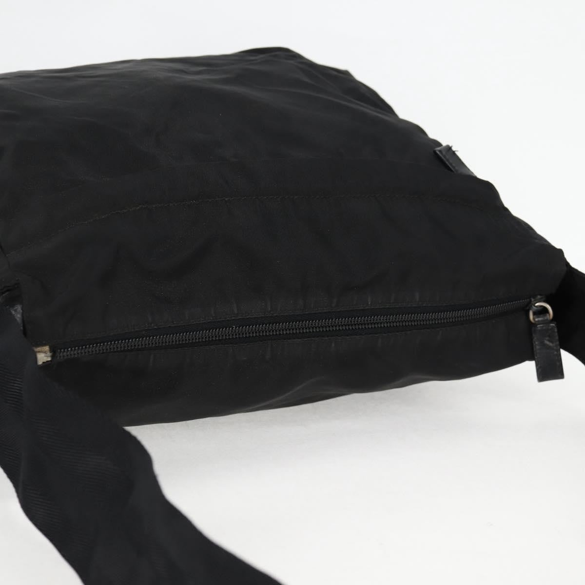 Prada Vintage Shoulder Bag Tessuto, Black, Nylon, Shoulder Bag