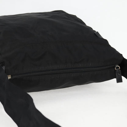 Prada Vintage Shoulder Bag Tessuto, Black, Nylon, Shoulder Bag