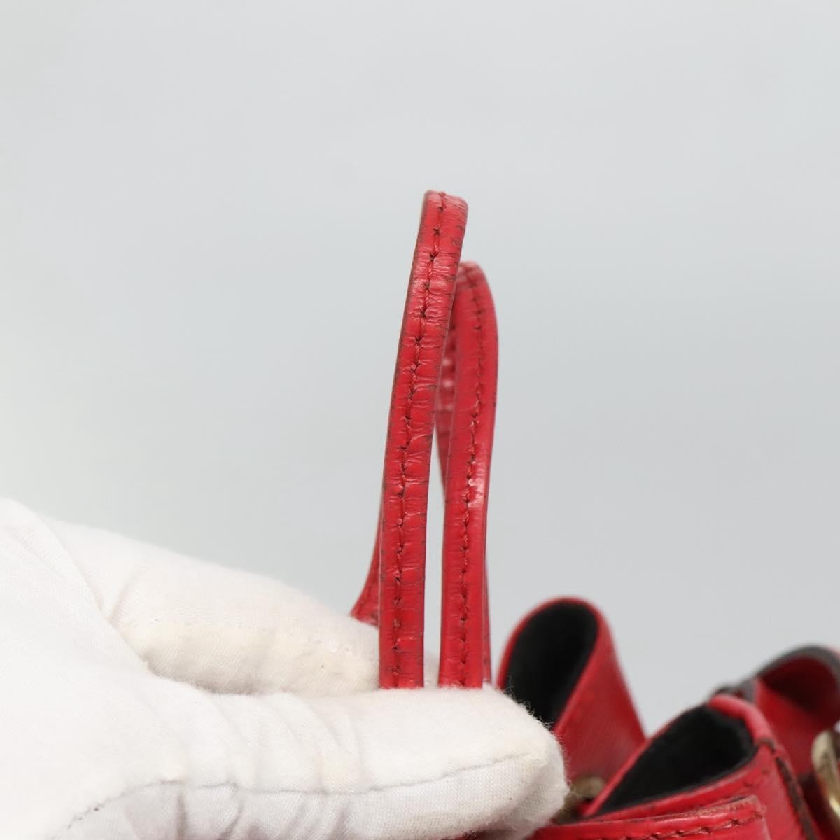 Louis Vuitton Noe Handbag Epi leather, RED, LEATHER, Handbag