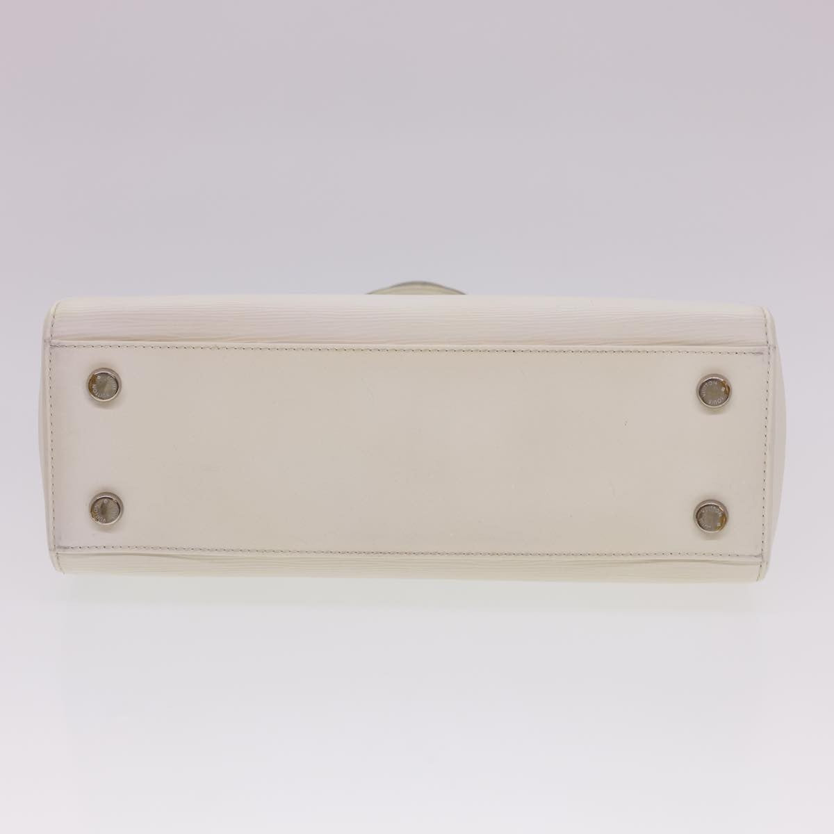 Louis Vuitton Brea Handbag Epi Leather, WHITE, LEATHER, Handbag