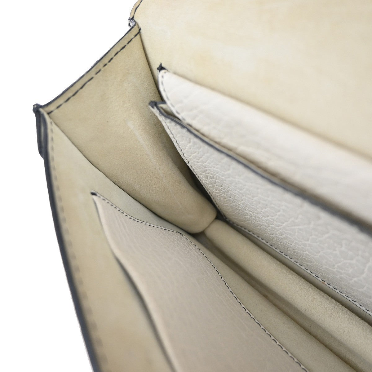 Christian Dior J'Adior Flap Bag Canyon Grained Lambskin with Mosaic Detail, White, Leather, Shoulder Bag