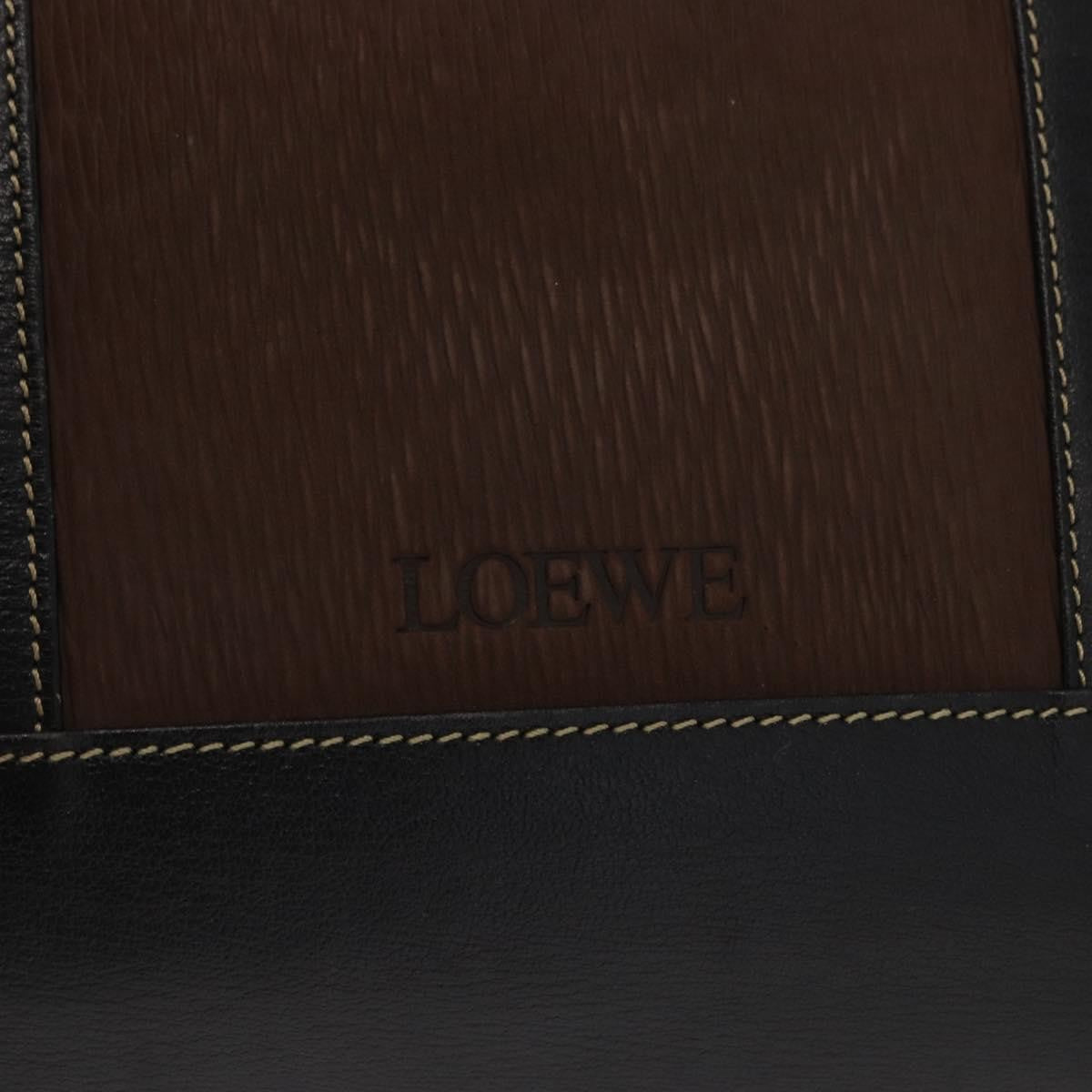 Loewe Vintage Velazquez Top Handle Bag Leather, BROWN, LEATHER, Handbag