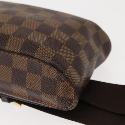Louis Vuitton Geronimos Waist Bag Damier, BROWN, CANVAS, Shoulder bag