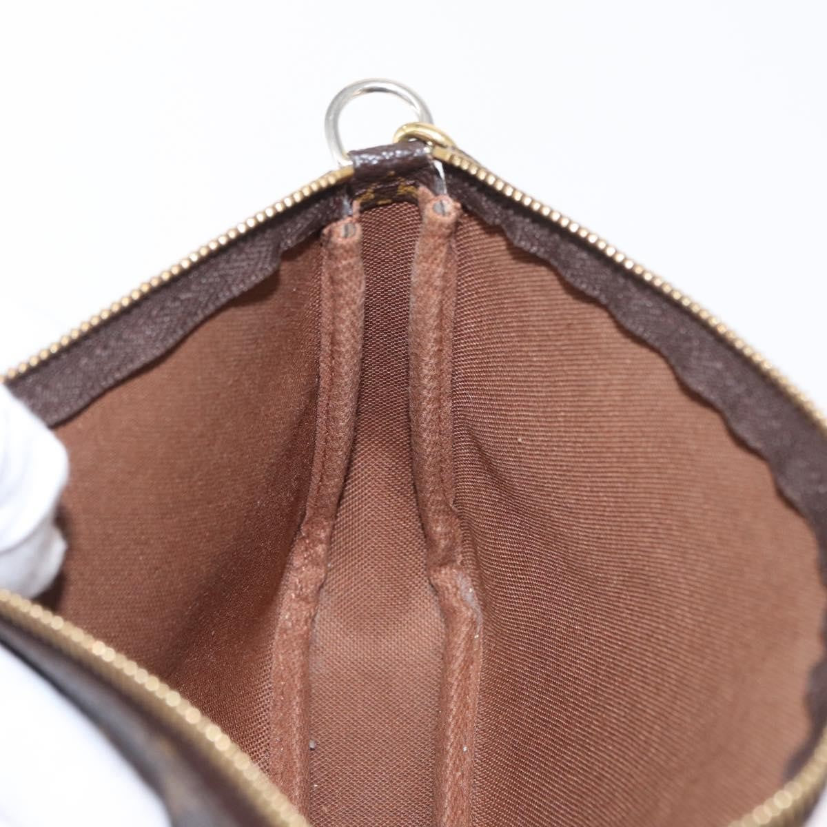 Louis Vuitton Pochette Accessoires NM Monogram Canvas, BROWN, CANVAS, Clutche & pouche