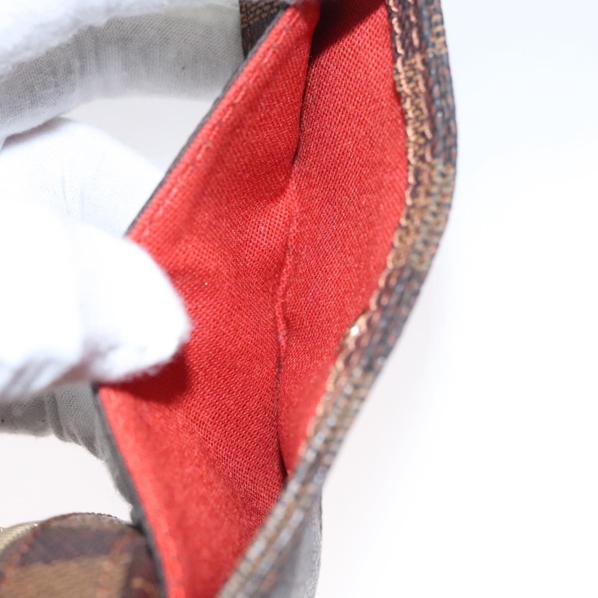 Louis Vuitton Geronimos Waist Bag Damier, BROWN, CANVAS, Shoulder bag