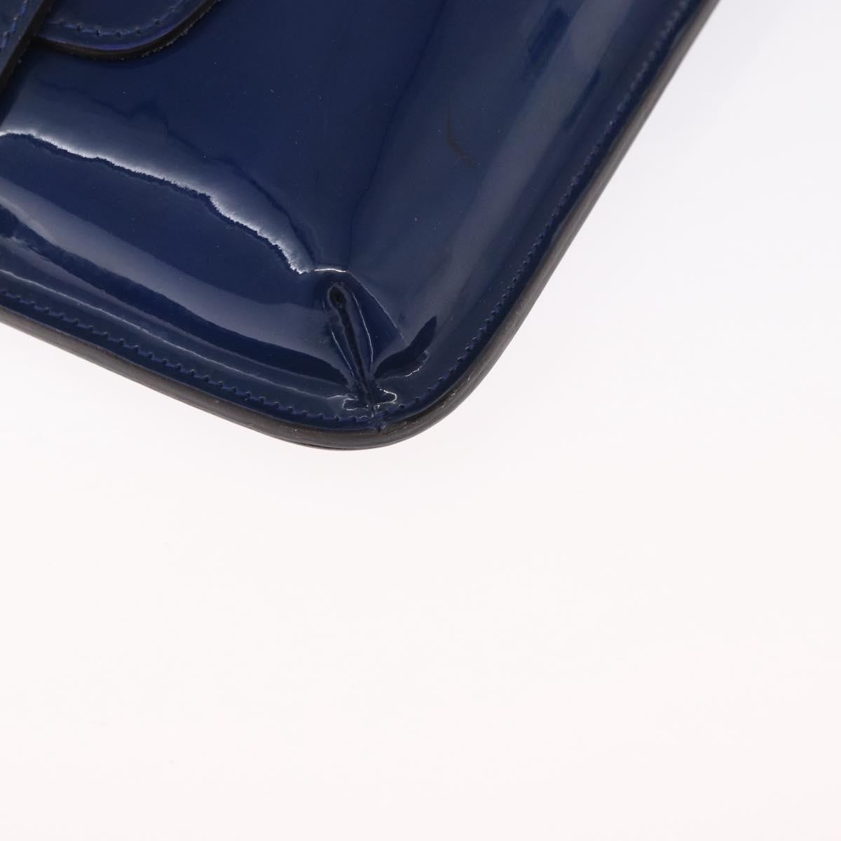 Gucci Bright Bit Shoulder Bag Patent, BLUE, PATENT_LEATHER, Shoulder bag