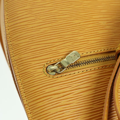 Louis Vuitton Mabillon Backpack Epi Leather, YELLOW, LEATHER, Backpack
