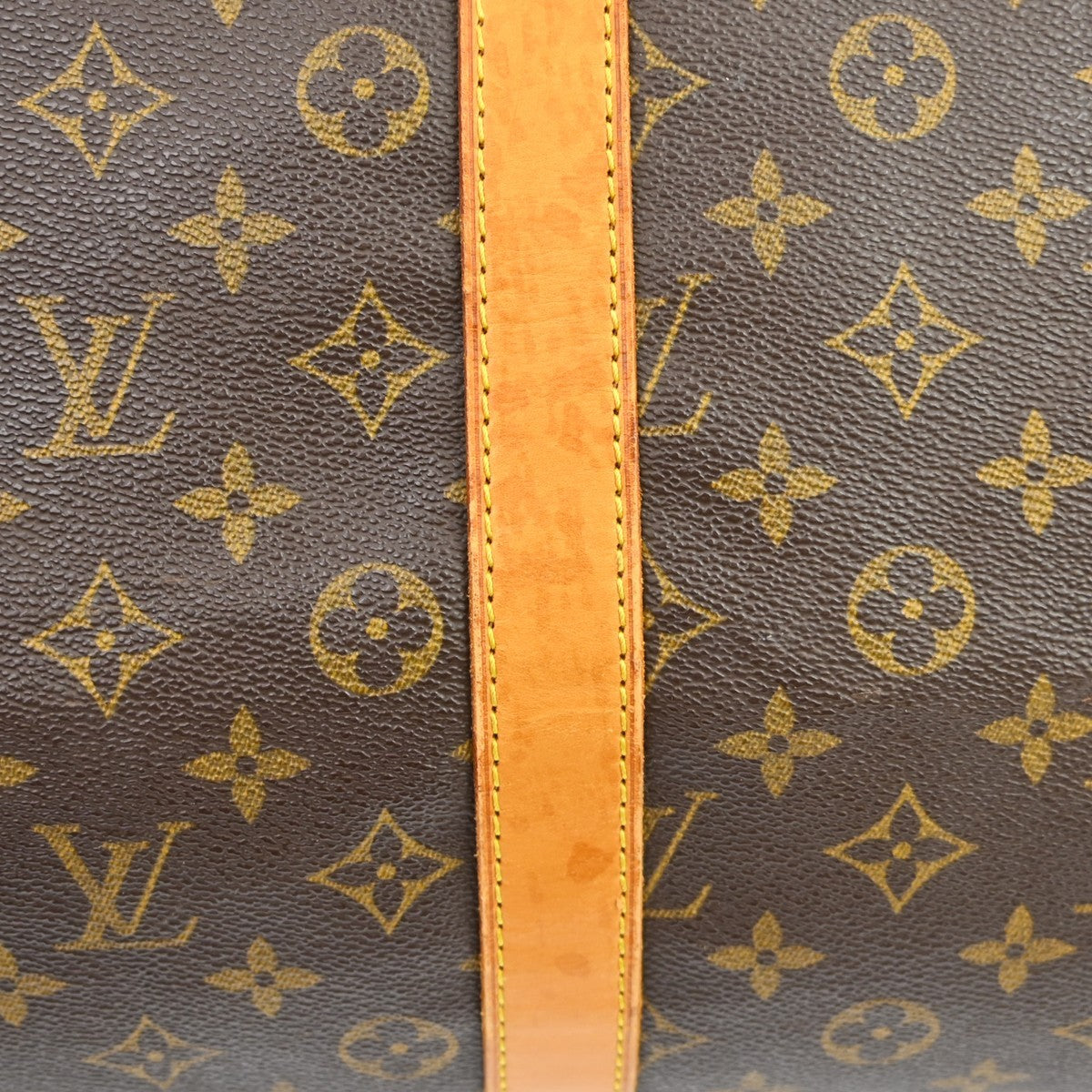 Louis Vuitton Keepall Bag Monogram Canvas, Brown, Canvas, Travel Bag
