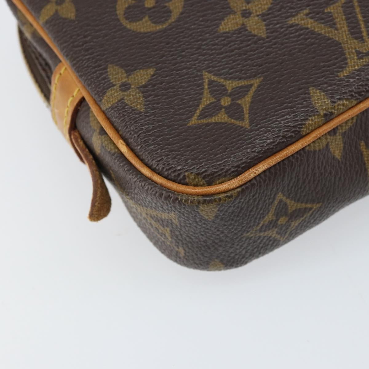 Louis Vuitton Pochette Marly Bandouliere Bag Monogram Canvas, BROWN, CANVAS, Shoulder bag