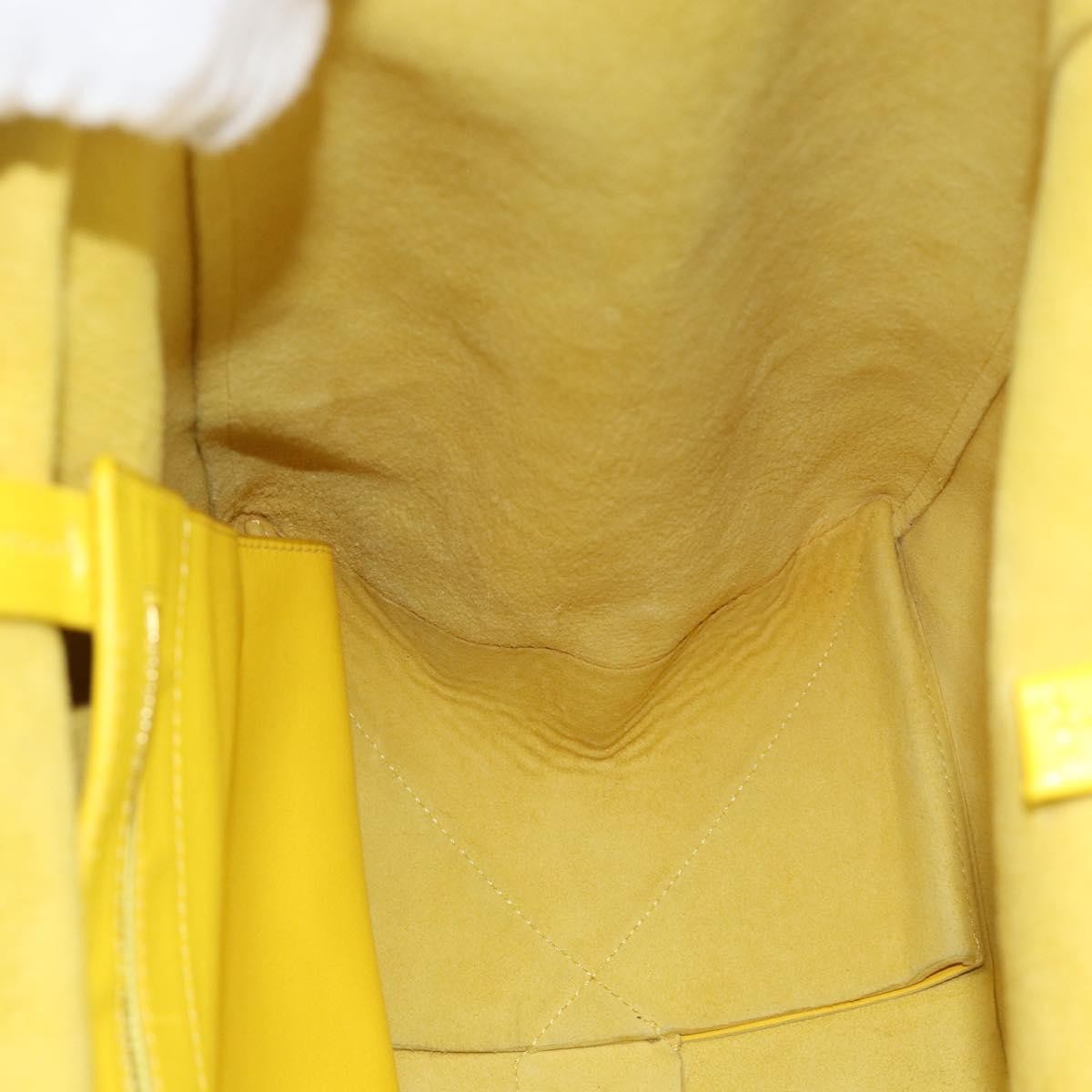 Celine Tote bag Leather, Yellow, Leather, Tote Bag