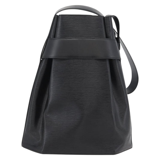 Louis Vuitton Vintage Sac d'Epaule Handbag Epi Leather, BLACK, LEATHER, Shoulder bag
