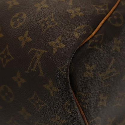 Louis Vuitton Keepall Bag Monogram Canvas, BROWN, CANVAS, Travel bag
