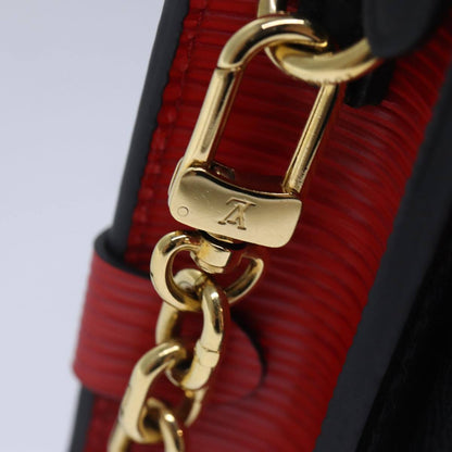 Louis Vuitton Trunk Clutch Epi Leather, RED, LEATHER, Clutche & pouche
