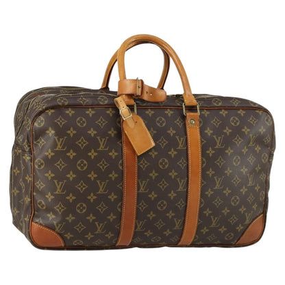 Louis Vuitton Sac Trois Poches Handbag Monogram Canvas, BROWN, CANVAS, Travel bag