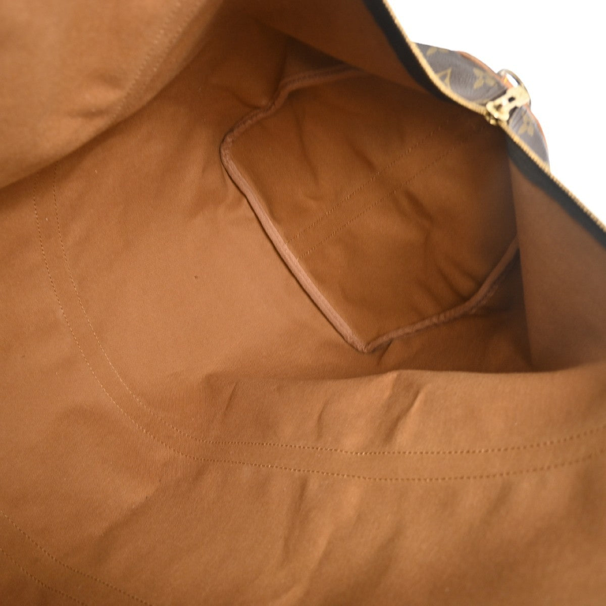 Louis Vuitton Keepall Bandouliere Bag Monogram Canvas, BROWN, CANVAS, Travel bag