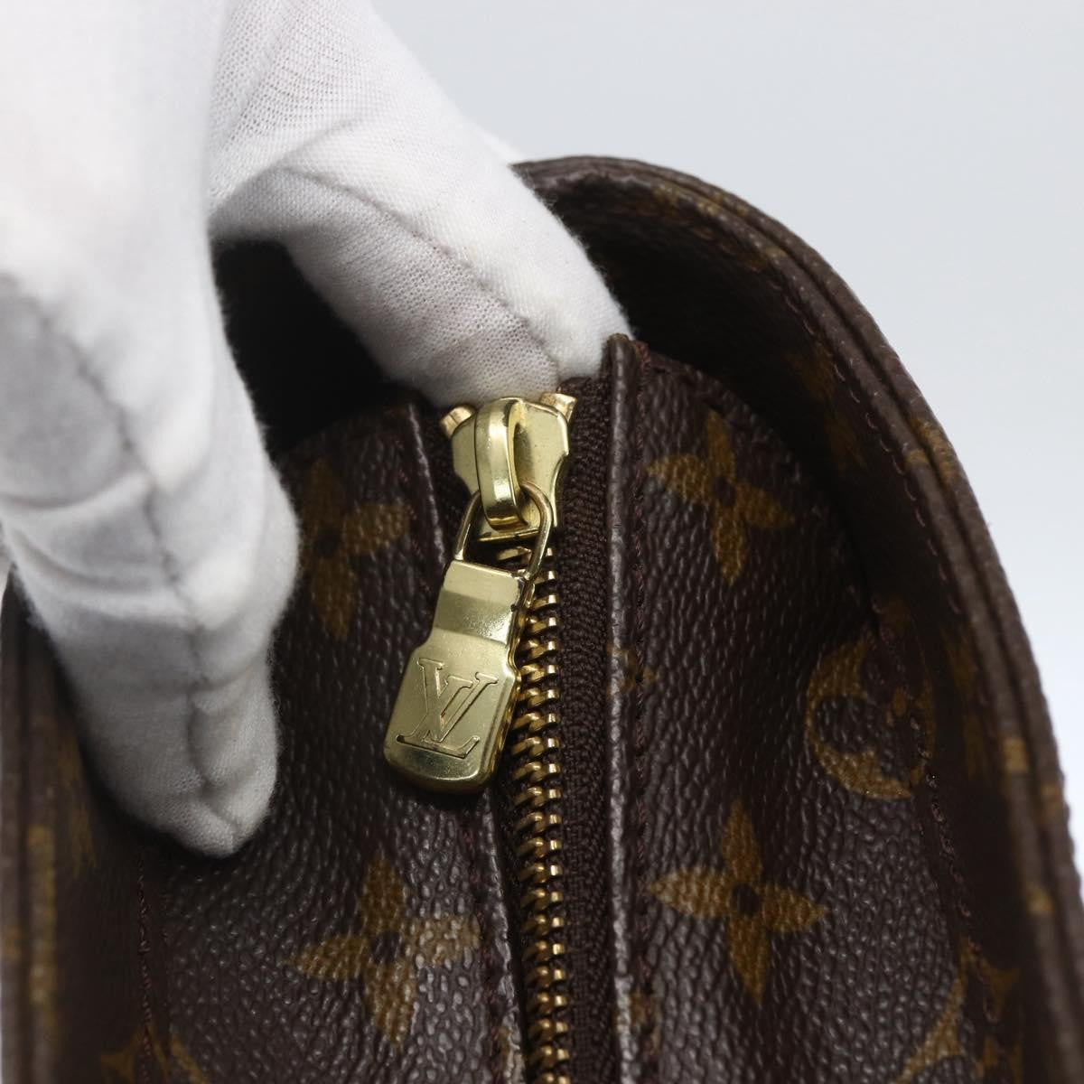 Louis Vuitton Luco Handbag Monogram Canvas, BROWN, CANVAS, Tote bag