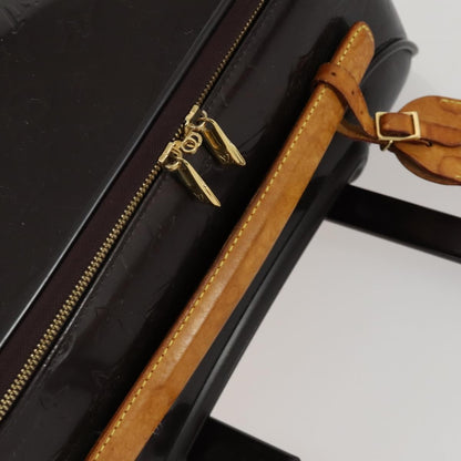 Louis Vuitton Pegase Luggage Monogram Vernis, BROWN, PATENT_LEATHER, Travel bag