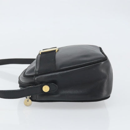 Salvatore Ferragamo Vara Bow camera Shoulder Bag Leather, BLACK, LEATHER, Shoulder bag